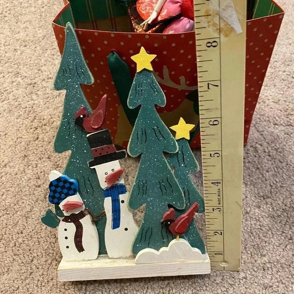 Wooden Christmas tree decor - Picture 2 of 2